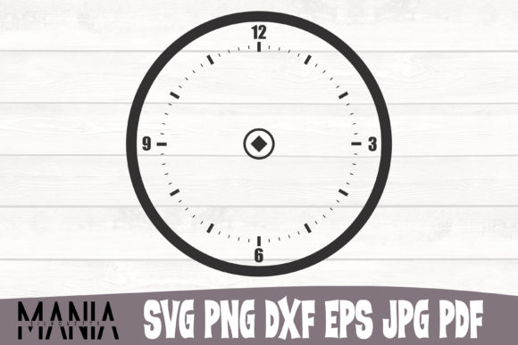 Download Clock Face Template 3 - Premium Bundle