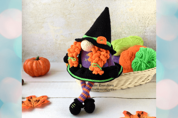 Download Halloween Witch Gnome Doll Pattern - Premium Resources