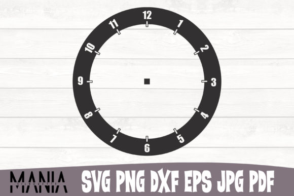 Download Clock Face Template 4 - Premium Bundle